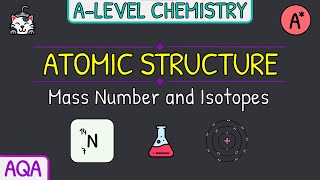 Atomic Structure  Mass Number Isotopes and Ions｜AQA A Level Chemistry Revision [upl. by Odlonra]