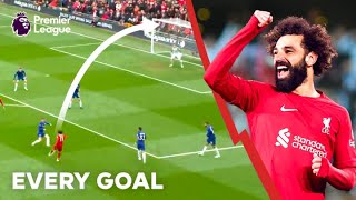 EVERY MOHAMED SALAH PREMIER LEAGUE GOAL [upl. by Eeralih]