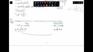 32 Determinant Proof  Linear Algebra [upl. by Broder]