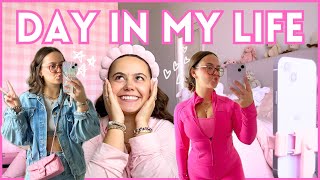 DAY IN MY LIFE unbox my new purse workout and dinner [upl. by Gotcher]