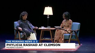 Actress Phylicia Rashad visits Clemson [upl. by Renrut]