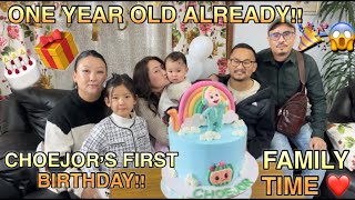 CHOEJOR’S FIRST BIRTHDAY WITH FAMILY ❤️🎁🎂😍  GANGTOK VLOG  LAMA’S VLOG lamasvlog3706 [upl. by Ahsats]