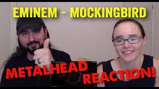 Mockingbird  Eminem REACTION by metalheads [upl. by Dotson223]