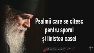 Psalmii care se citesc pentru sporul si linistea casei [upl. by Gish375]