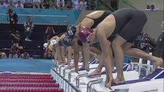 Womens Swimming 50m Freestyle  SemiFinals  London 2012 Olympics [upl. by Betthezul]