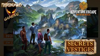 Adventure Escape Mysteries SECRETS VESTIGES Walkthrough Complet FR  Hidden Ruins  Soluces [upl. by Nayllij91]