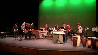 2017 Ashland High School Percussion quotYo Christmas Treequot [upl. by Villada419]