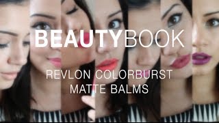 BeautyBook  Revlon ColorBurst Matte Balms  Kaushal Beauty [upl. by Yesnikcm71]