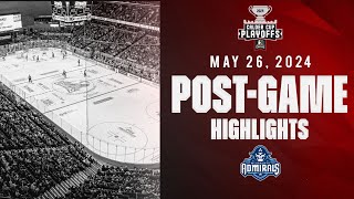 52624  Central Division Finals Game 5 Highlights  Milwaukee Admirals [upl. by Uwkuhceki]