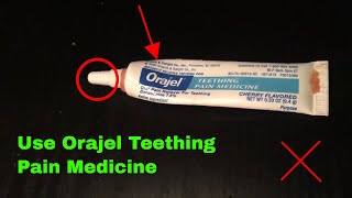 ✅ How To Use Orajel Teething Pain Medicine Review [upl. by Allenrad595]