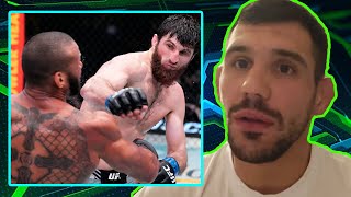 Aleksandar Rakic on Magomed Ankalaevs win over Thiago Santos [upl. by Kendra]