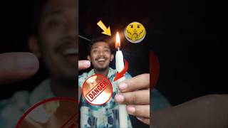 মোমবাতি দিয়ে বোমের আগুন foryou experiment subscribe [upl. by Alicea]