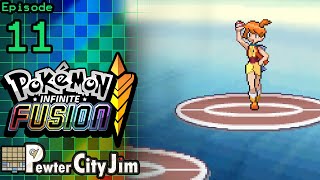 MISTY A chilly fight ensues Pokémon Infinite Fusion Lets Play PewterCityJim [upl. by Attwood215]