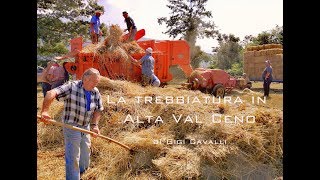 La trebbiatura tradizionale in Val Ceno [upl. by Bergess]