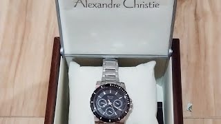 Unboxing jam tangan wanita Alexander Christie 6141BF [upl. by Yseult]