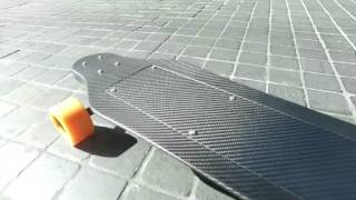 Carbon Fiber Electric Skateboard by DMC [upl. by Lombardy]