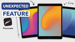 Use this tool make awesome gradients in Procreate super easy 2022 [upl. by Attela]