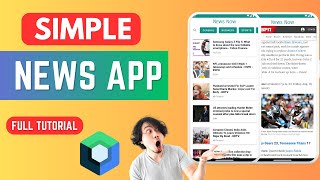 1 News App  Jetpack Compose 🔥  Android Studio Tutorial  2024 [upl. by Erolyat459]