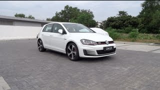 2013 Volkswagen Golf MK7 GTI StartUp and Full Vehicle Tour [upl. by Iphlgenia659]