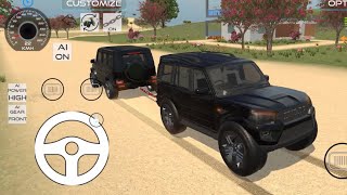 G wagon Vs Scorpio black Tochan mukabla 🔝✅💡Indian vehicle game [upl. by Eggleston133]