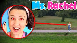 Drone Catches MS RACHEL IN REAL LIFE CURSED MS RACHEL [upl. by Lyrac]