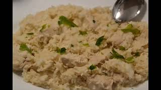 Riz crème fraîche poulet recette cookeo [upl. by Hsejar488]