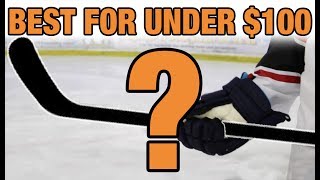 what is the BEST hockey stick for under 100 dollars [upl. by Nomahs]