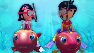 Machli Jal Ki Rani Hai  Hindi Nursery Rhymes  मछली जल की रानी है  Super Kids Network India [upl. by Ylicis66]