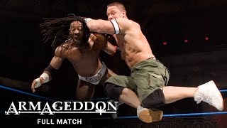 FULL MATCH  John Cena amp Batista vs King Booker amp Finlay WWE Armageddon 2006 [upl. by Eirdua677]