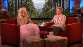 Nicki Minaj Catches Up with Ellen [upl. by Drehcir]