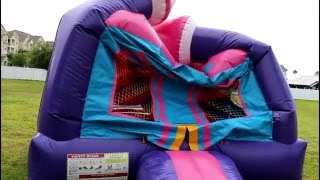 How to setup a Bouncy House  Kissimmee [upl. by Boj]