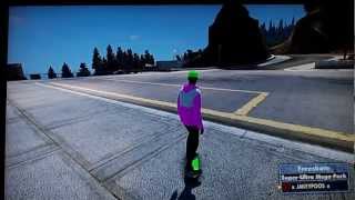 skate 3 How to do a double frontflipbackflip [upl. by Cummine]