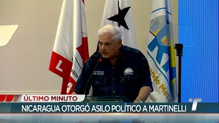 Nicaragua concede asilo político a expresidente Ricardo Martinelli [upl. by Low]