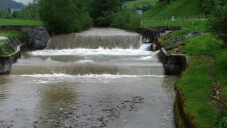 Gewitter im Entlebuch und Flutwelle in der Ilfis am 28052017 [upl. by Rramel]