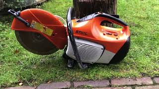 Stihl TS410 [upl. by Nerin]