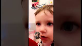 serious sass from these ones 😂FunnyBabies BabiesOfTikTok MomLife DadLife TikTokBabies [upl. by Siouxie]