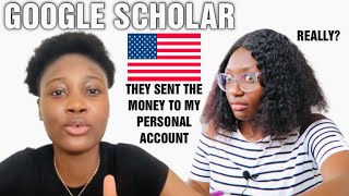 How I Got The Generation Google Scholarship To Study In The USA  How To Apply  Tips To Qualify [upl. by Lauri]