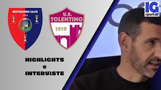 Montegiorgio vs Tolentino 00 Eccellenza Marche [upl. by Llenram]