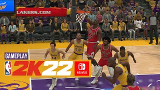 UN DUELO MÍTICO  Gameplay NBA 2K22 Nintendo Switch [upl. by Amehsyt]