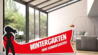 WINTERGARTEN oder SOMMERGARTEN Planungstipps Vorteile und Kosten – Insides  Hausbau Helden [upl. by Gader768]