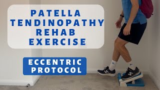 Patella Tendinopathy Eccentric Exercise [upl. by Janna407]