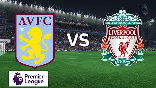 ASTON VILLA VS LIVERPOOL  SUPER SALAH HATTRICK  PREMIER LEAGUE 2024  fc24 football liverpool [upl. by Balbur231]