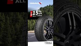 15 off ALL RoadX Tyres  Tyroola New Zealand [upl. by Aihset]