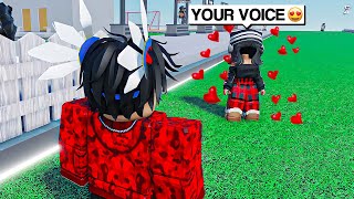 RIZZING AS A DEEP VOICE EBOY IN 17 ROBLOX VOICE CHAT [upl. by Hanley269]