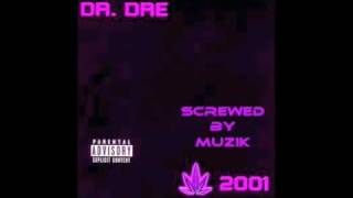 Dr Dre  Xxplosive Instrumentals Screwed [upl. by Corvese]