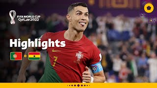 Cristiano Ronaldo breaks ANOTHER record  Portugal v Ghana highlights  FIFA World Cup Qatar 2022 [upl. by Bertina457]