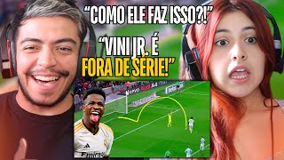 10 GOLS MAIS BONITOS DE VINICIUS JUNIOR REACT EM CASAL [upl. by Henke]