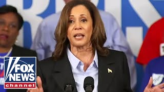 Kamala Harris called out for cringe fake accent at Detroit rally [upl. by Atinyl]