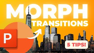 5 Best Morph Transitions in PowerPoint 2023 🔥  Easy StepbyStep Tutorial [upl. by Nyleikcaj]