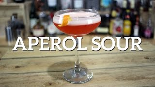 Aperol Sour Cocktail Recipe [upl. by Tuesday350]